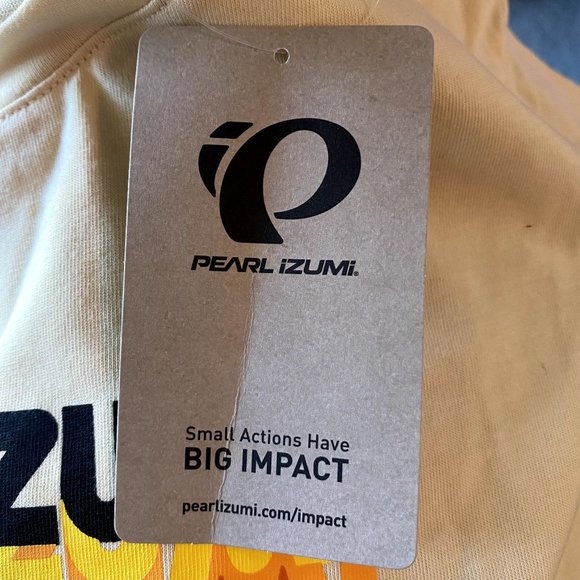 NEW Pearl Izumi Graphic T-Shirt Retro 70s Look Biker Gorpcore - Picture 5 of 7